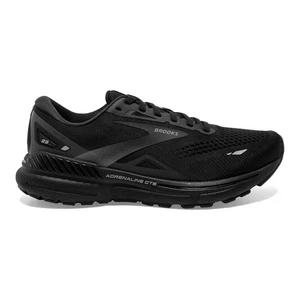 Women's Brooks Adrenaline GTS 23, Black/Black/Ebony, 7.5 D Wide US - Picture 1 of 1