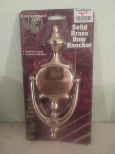 Universal Craft Türklopfer aus massivem Messing - klassischer Stil - Bild 1 von 1