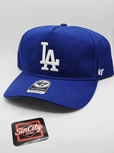 Los Angeles Dodgers '47 Brand Blue Hitch Snapback Hat Cap NWT - Picture 1 of 5