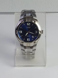 Casio EF106 Edifice ARMBANDUHR, silberfarbene Datumsanzeige Quartz - Bild 1 von 15