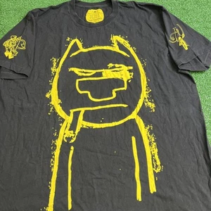Three Floyd’s Brewing Smoking Cat Gumball Head Shirt Black Mens Size 2XL - Picture 1 of 10