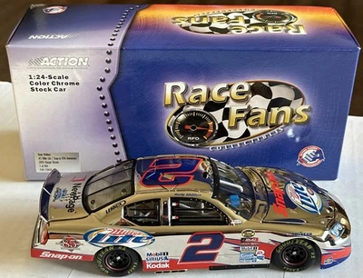 Action #2 Rusty Wallace Miller Lite Snap-On 85th 2005 Charger  Chrome 1:24 1/948 - Image 1 of 4