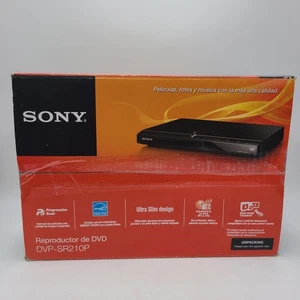 SONY CD/DVD Player w/ Remote Progressive Scan DVP-SR210P New in Box - Picture 1 of 5