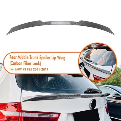 Alerón trasero de carbono para BMW X3 F25 2011-2017 2012 kit de carrocería Foto 1 de 4