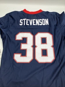 Camiseta deportiva de los New England Patriots de la NFL #38 Stevenson grande 12/14 - NUEVA - Imagen 1 de 7