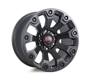 To Suit TOYOTA LANDCRUISER 80 SERIES WHEELS PACKAGE: 17x9.0 Simmons MAX X09 M... - Picture 1 of 2