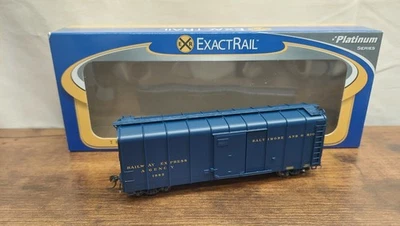 HO Scale ExactRail Baltimore & Ohio M-53 Wagontop Boxcar #1885 NIB - Image 1 of 4