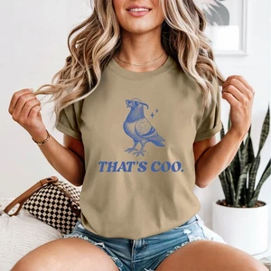 Pigeon Thats Coo Bird Animals Womens T-Shirt Sunglasses Graphic - Picture 1 of 12