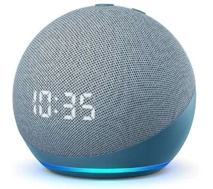 Echo Dot (4th generation) | Smart speaker with clock and Alexa | Twilight Blue - Picture 1 of 8