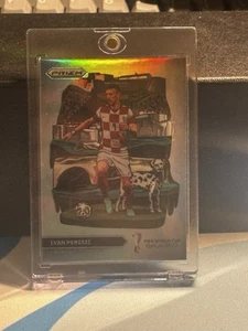 2022 Panini Prizm World Cup IVAN PERISIC Silver National Landmarks SSP Croatia - Picture 1 of 2