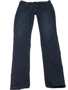 Seven 7 For All Mankind Jeans Womens Size 29 Skinny Blue Denim Dark Wash Stretch - Picture 1 of 12