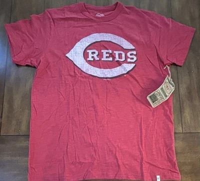 辛辛那提红人队 47 品牌 T 恤成人小号全新带标签 — 第 1/2 张图片