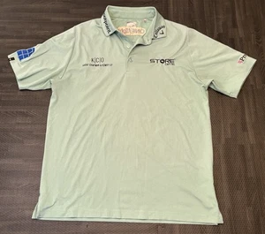 Polo de rendimiento de golf Callaway Max Greyserman PGA Tour emitido para hombre M azul azulado - Imagen 1 de 12