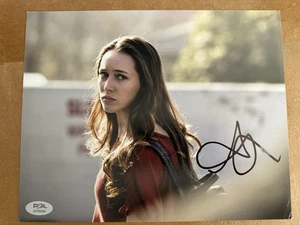 Alycia Debnam-Carey Signed Fear the Walking Dead The 100 Autograph PROOF PSA COA - Picture 1 of 2
