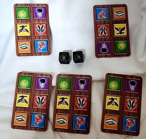 Harry Potter Diagon Alley 2001 Board Game Replacement 2 dice & 5 trunk cards - Picture 1 of 4