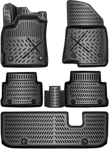 ELMASLINE 3D Gummimatten für SKODA KODIAQ 1. Gen.(2016 - 2023) 7-Sitzer  - Bild 1 von 7