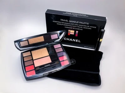 CHANEL Travel Makeup Palette Set Harmonie de Camelias Eyeshadow Lip Gloss NEW - Image 1 of 4