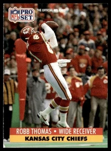 1991 Pro Set Robb Thomas Kansas City Chiefs #539 - Picture 1 of 2