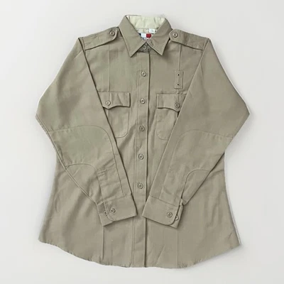 Flying Cross Uniform Long Sleeve Uniform Khaki Workwear Military Police 40 REG - Image 1 of 4