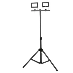 Unitec LED Fluter Arbeitsleuchte Strahler auf Stativ IP65 2 x 14W Kaltweiß 6500K - Bild 1 von 3