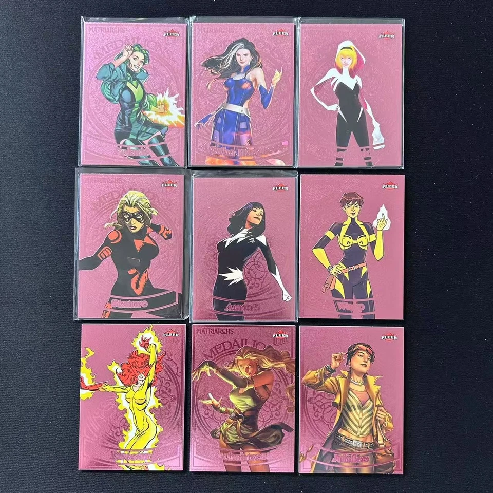 💎2024 FLEER ULTRA MATRIARCHS OF MARVEL PINK MEDALLIONS LOT9 - Image 1 of 1