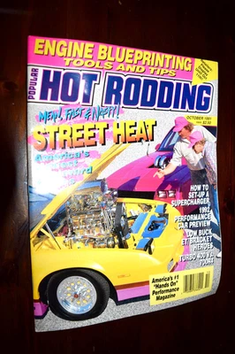 Popular Hot Rodding Magazine October 1991 Turbo 400 vs. 700R4 Low Buck Jetback - Image 1 of 3