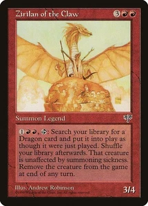Zirilan of the Claw MTG Mirage Rare Vintage NM red - Picture 1 of 1