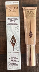 CHARLOTTE TILBURY - BEAUTIFUL SKIN FOUNDATION - SHADE: 4 Warm - New - Picture 1 of 3