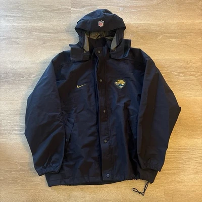 Vintage Nike Jacksonville jaguars Jacket - Size Medium - Hood Comes Off - Image 1 of 4