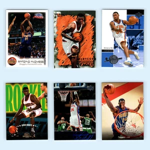 Lote de 6 tarjetas de baloncesto de novato Antonio McDyess 1999 Fleer Focus Denver Nuggets casi nuevas - Imagen 1 de 8