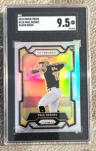 Paul Skenes 2024 Panini Prizm #118 (RC) SGC 9.5 Pirates - Picture 1 of 2