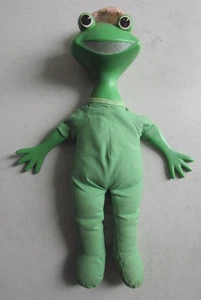 Poupée Kiki la grenouille (La Maison de Toutou) Hauteur 31 cm - Imagen 1 de 11