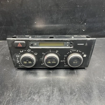 ☑️ 02-05 Lexus IS300 interruptor de controle climático aquecedor CA fabricante de equipamento original - Imagem 1 de 4