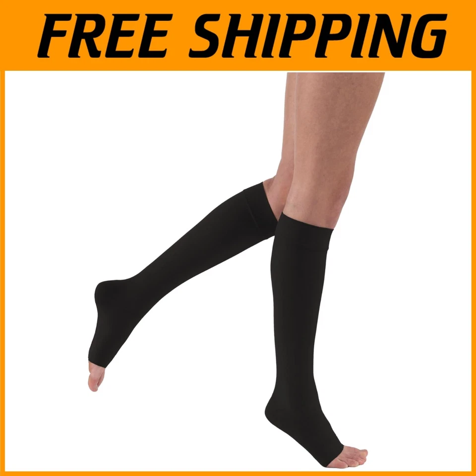 Relief Graduated Compression Socks - Black, X-Large - Image 1 of 4