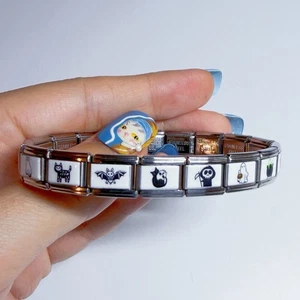 Pulsera italiana Halloween compatible con todos los diseños pulsera encanto italiano - Imagen 1 de 13
