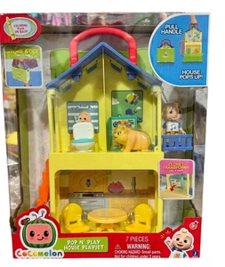Cocomelon Pop N’ Play House Playset JJ With Figures 7 Piece Set - Bild 1 von 4