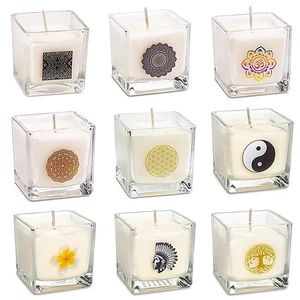 SET de 9 velas perfumadas de cera de colza -- 9x260 g - Imagen 1 de 1