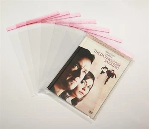 200 szt. Duże pokrowce ochronne Blu-ray Mediabook Deluxe Szklanie przezroczyste Klapa na książki - Zdjęcie 1 z 5