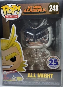 Funko Pop! Vinile: My Hero Academia - All Might (cromo argento) - Funimazione... - Foto 1 di 1