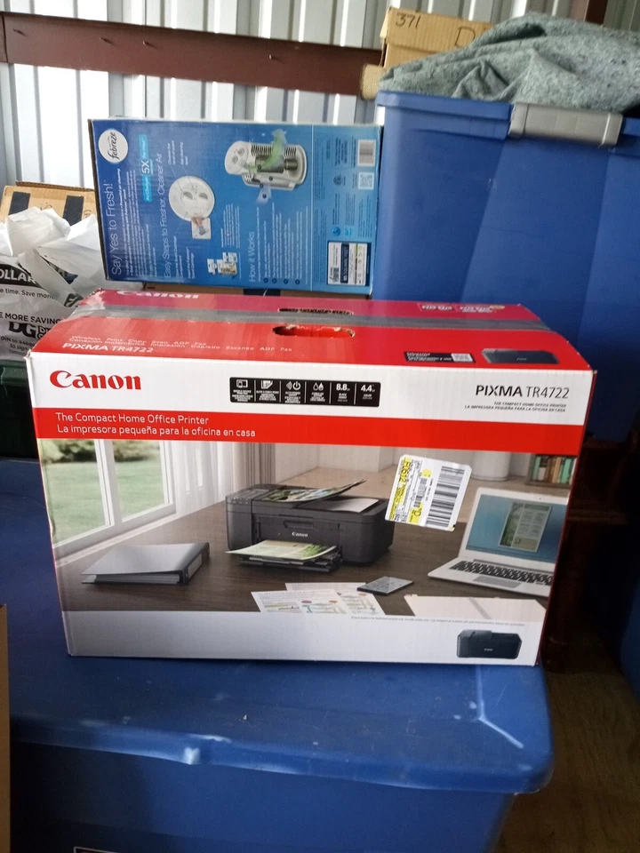 Canon PIXMA TR4722 All-in-One Wireless InkJet Printer with ADF, Mobile Print - Image 1 of 1