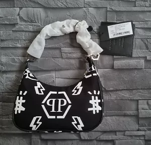 PHILIPP PLEIN NYLON SHOULDER BAG MONOGRAM / NEU / - Bild 1 von 9