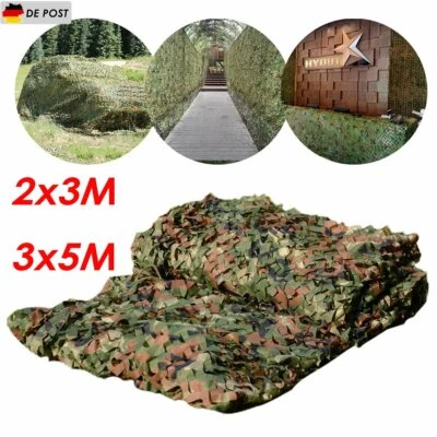 2x3M 3x5M Camouflage Jagd Tarnnetz Armee Army Tarnung Camo Hunter Army Military - Bild 1 von 4
