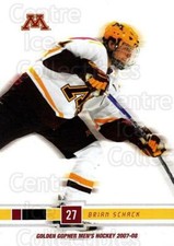 2007-08 Minnesota Golden Gophers #19 Brian Schack