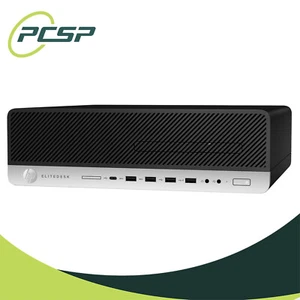 HP EliteDesk 800 G5 SFF Desktop Core i5-8500 6 Cores 16GB RAM 512GB NVMe Win11 - Picture 1 of 4