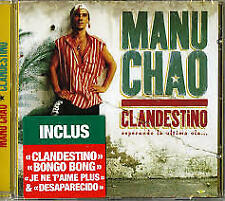 CD MANU CHAO "CLANDESTINO ESPERANDO LA ULTIMA OLA". Nuevo y precintado