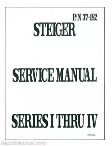 Steiger All Chassis Service Manual - Picture 1 of 1