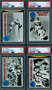1970 Topps Complete NLCS Set: Seaver & Nolan Ryan. Sequential PSA Certifications - Picture 1 of 9