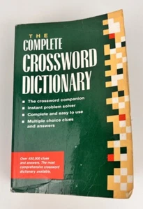 The Complete Crossword Dictionary by Ursula Harringman Paperback | Good - Picture 1 of 11