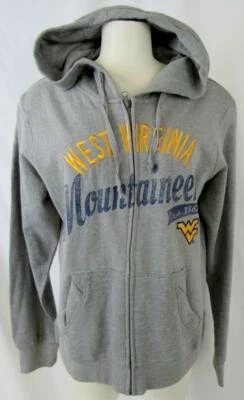 Sudadera con capucha West Virginia Mountaineers para mujer 2XL cremallera completa EST 1867 WVM 11 Foto 1 de 4