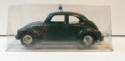 Cko VW Coccinelle Polizei en métal tôle N°403 jouet neuf boite - Photo 1/4